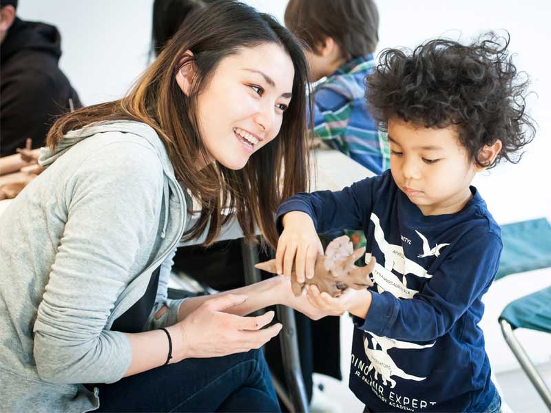 Family Day at Gardiner Museum