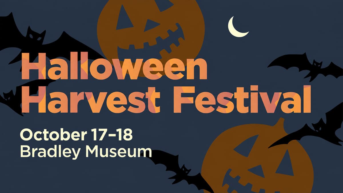 Poster for Halloween Harvest Festival