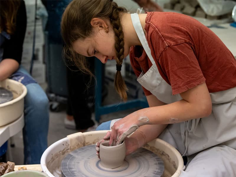 Poster for Wheel Throwing: Stoneware (Beginner)
